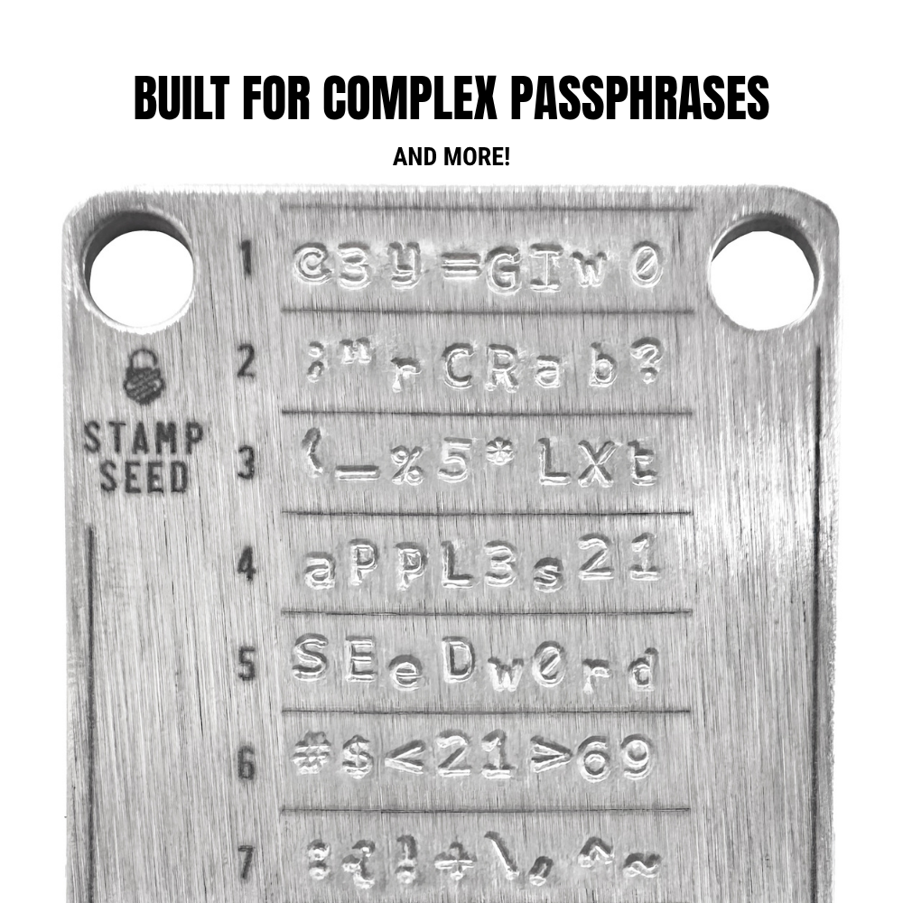 ClearCode Stamp Set, 94 pcs.  *PRE-ORDER*