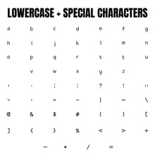 ClearCode Stamp Set, 94 pcs.  *PRE-ORDER*