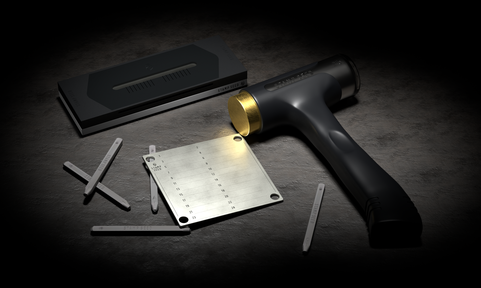 Titanium Seed Stamping Kit