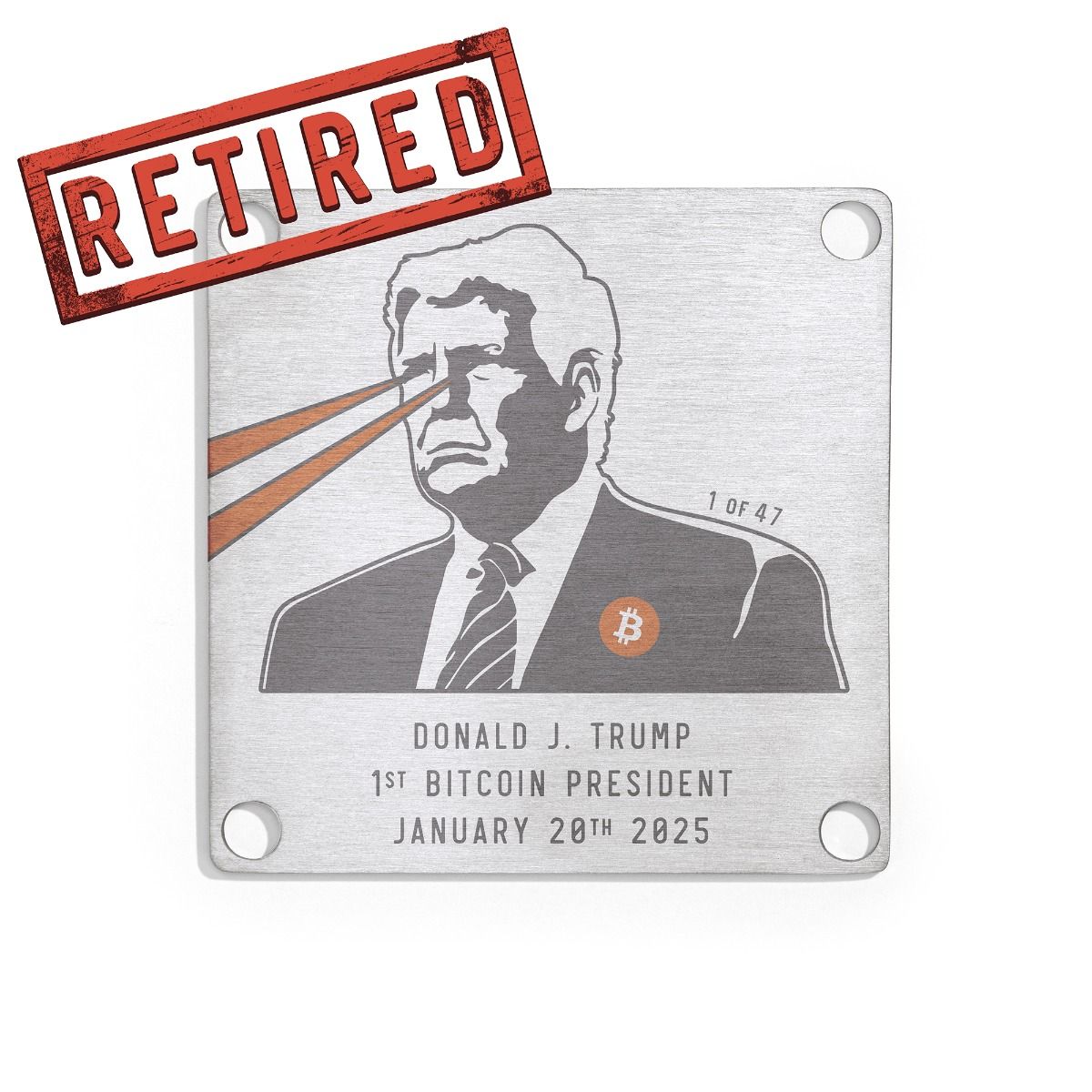 Donald J. "Pump" Titanium Seed Plate