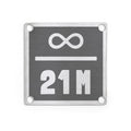 ∞ / 21M Titanium Seed Plate