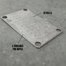 Titanium Seed Plate, 12-word
