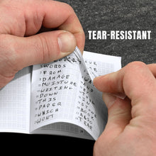 Waterproof Seed Phrase Book