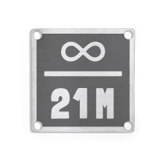 ∞ / 21M Titanium Seed Plate