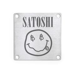 Satoshi Smiley Face Titanium Seed Plate