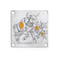 Running with the Bulls Seed Plate