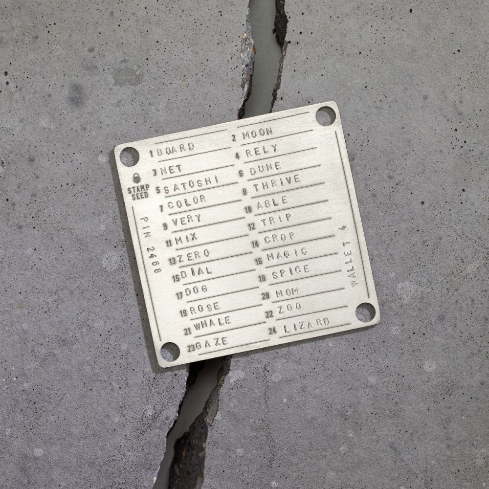 Satoshiページ Satoshi's Skull Titanium Seed Plate